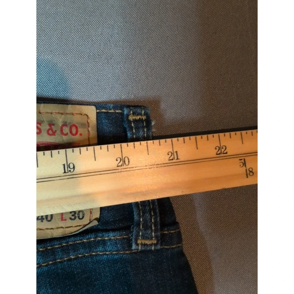 Levi's 541 Athletic Taper Jeans Mens Blue Denim Straight 40x30